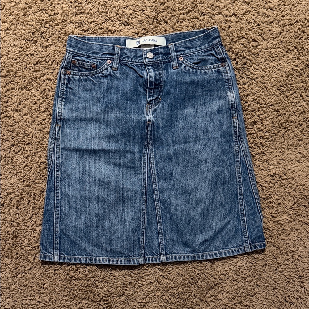 Vintage GAP Jeans Denim Women's Skirt